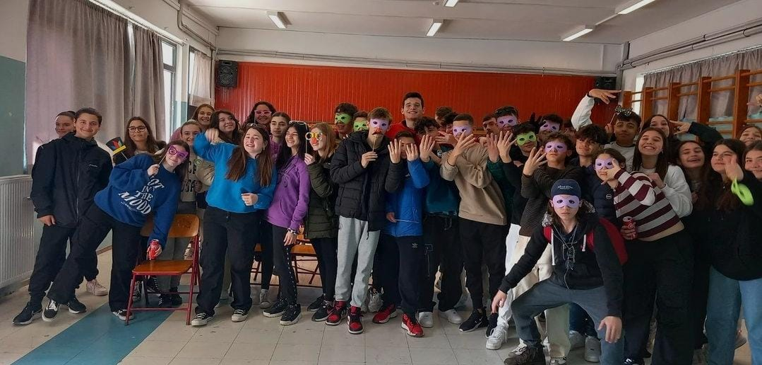 Group school mobility in Volos (Greece)