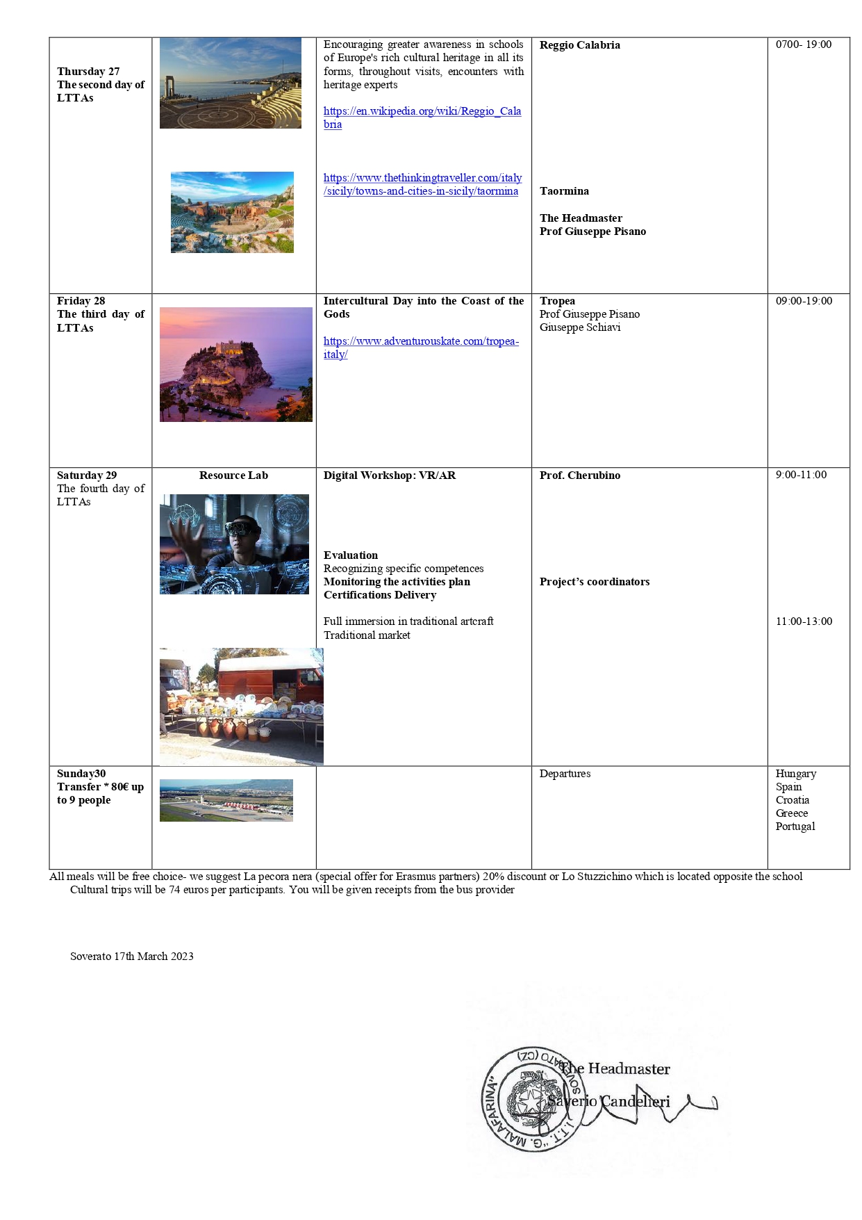 programme Italy page 0002