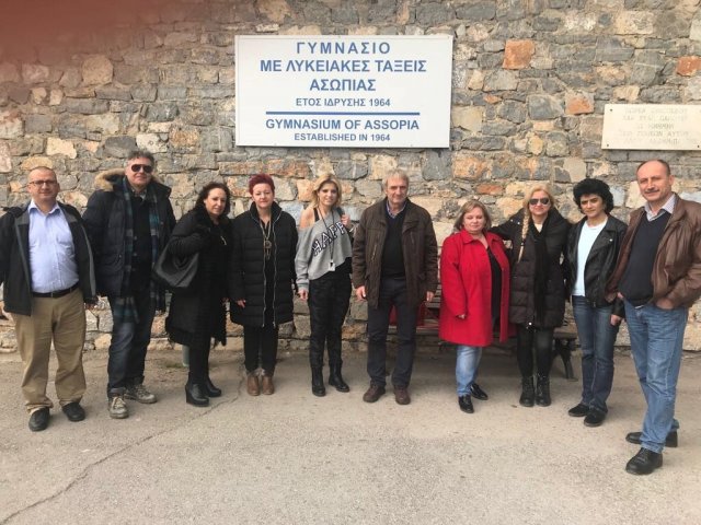 Meeting in Assopia (Greece)